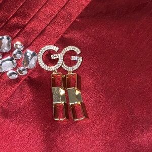 Letter G earrings